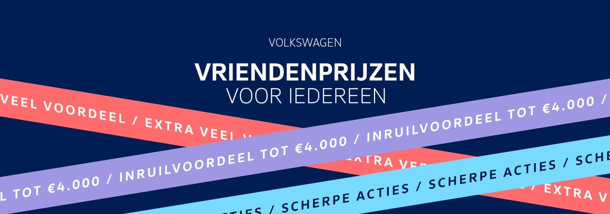 Volkswagen vriendenprijzen veel korting