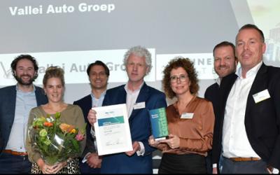 Business Center Vallei Auto Groep ontvangt award